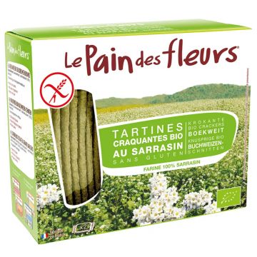 Turte crocante ecologice cu hrisca fara gluten, 150g, Le Pain des Fleurs