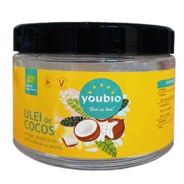 Ulei de cocos, 500ml, Youbio