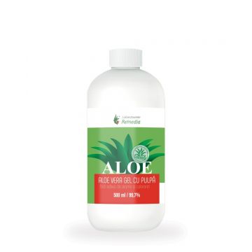 Aloe Vera gel, 500ml, Laboratoarele Remedia