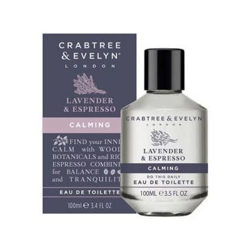 Crabtree & Evelyn, Lavender & Espresso, Apa de Toaleta, Femei (Gramaj: 100 ml)