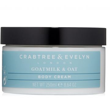 Crema de corp calmanta Crabtree & Evelyn,Goatmilk & Oat, 250 ml