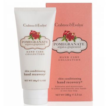 Crema de maini Crabtree & Evelyn, Pomegranate, Argan & Grapeseed, Conditioning, 100 g