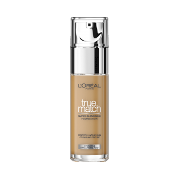 Fond de ten infuzat cu acid hialuronic True Match 6.5DW Caramel Golden Toffee, 30ml, L'Oreal Paris