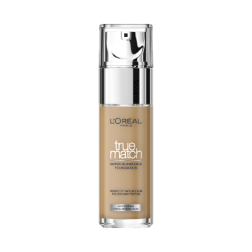 Fond de ten infuzat cu acid hialuronic True Match 7DW Golden Amber, 30ml, L'Oreal Paris