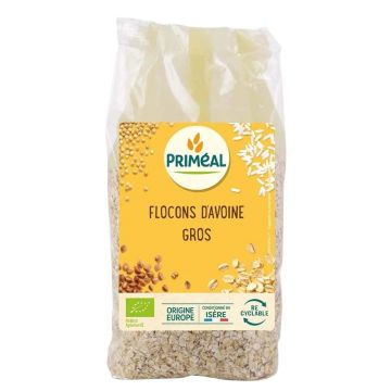 Fulgi de ovaz eco mari, 500g, Primeal