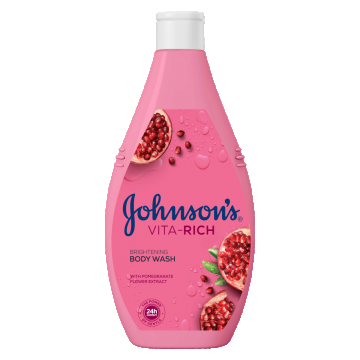 Gel de dus iluminator Vita-Rich, 400ml, Johnson&Johson