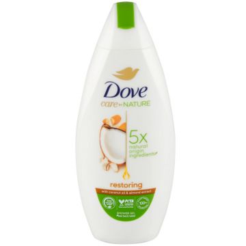 Gel de dus Restoring Coconut Almond Extract, 225ml, Dove