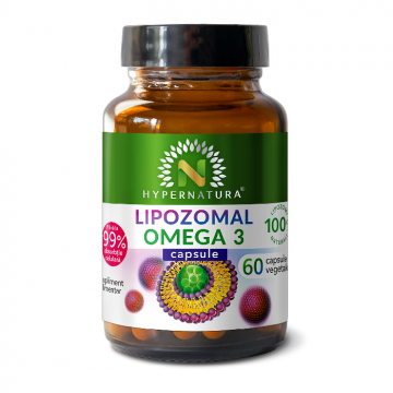 Lipozomal Vegan Omega 3, 60 capsule, Hypernatura