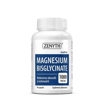 Magneziu Bisglycinat 1000 mg capsule Zenyth 30 comprimate