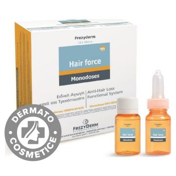 Monodoze pentru cresterea parului Hairforce Day/Night, 14 x 10ml, Frezyderm