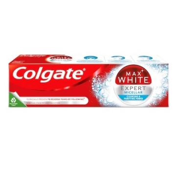 Pasta de dinti Max White Micellar, 75ml, Colgate