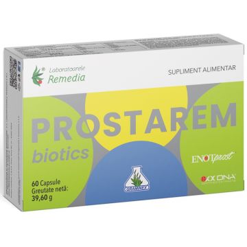 Prostarem Biotics, 60 capsule, Laboratoarele Remedia