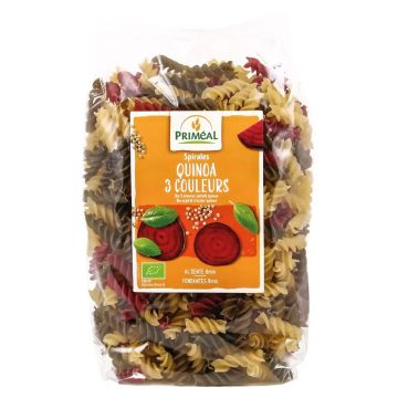 Quinoa spirale in 3 culori eco, 500g, Primeal