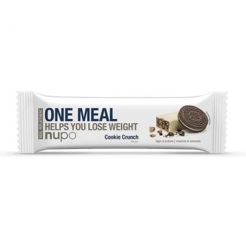 Baton One Meal Cookie Crunch, 1 bucata, Nupo