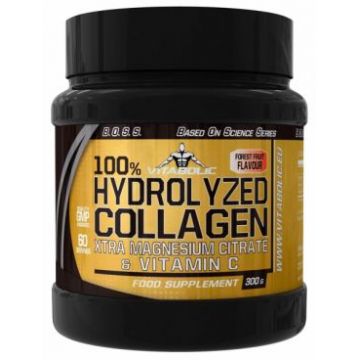 Colagen hidrolizat cu fructe de padure, 300g, Vitabolic