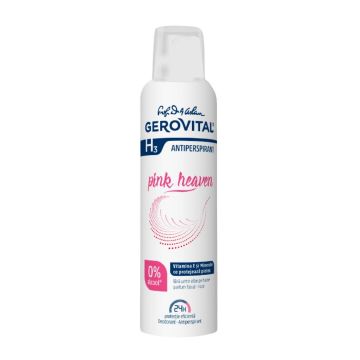 Deodorant Antiperspirant Pink Heaven H3, 150 ml, Gerovital