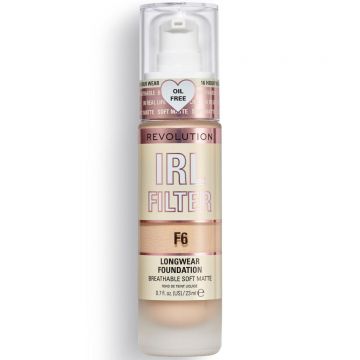 Fond de ten IRL Filter Longwear Foundation F6, 23ml, Makeup Revolution