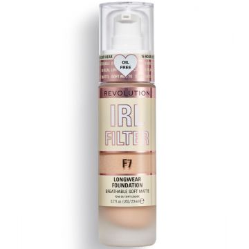 Fond de ten IRL Filter Longwear Foundation F7, 23ml, Makeup Revolution