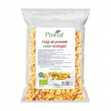 Fulgi de porumb Natur Bio, 250g, Pronat