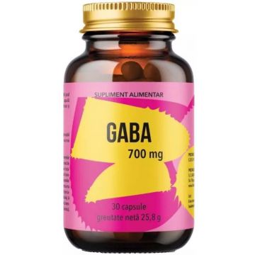 Gaba 700mg, 30 capsule, Laboratoarele Remedia