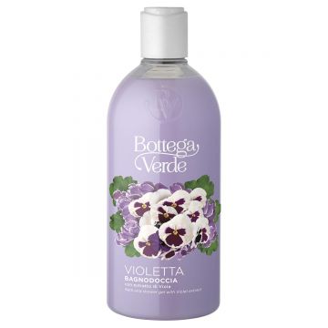 Gel de dus hidratant cu extract de violete, 400ml, Bottega Verde