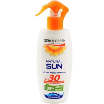 Gerocossen Natural Sun Lotiune pentru protectie solara spray SPF30 - 200ml