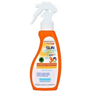 Gerocossen Sun Lotiune pentru protectie solara pentru copii SPF30 spray - 200ml