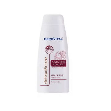 Gerovital Gel de dus argila 100% naturala 400 ml