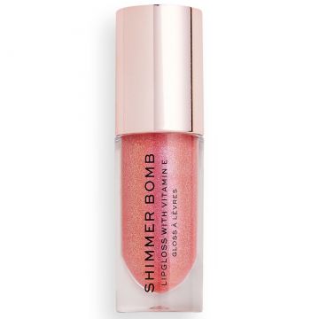 Luciu de buze Shimmer Bomb Daydream Pink, 4.5ml, Makeup Revolution