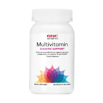 Multivitamine pentru femei Women's Diabetic Support, 90 tablete, GNC