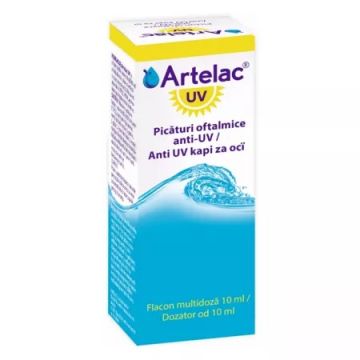 Picaturi oftalmice Artelac UV, 10ml, Bausch & Lomb