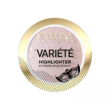 Pudra iluminatoare Variete Extreme Shine Efect 01, 5g, Eveline Cosmetics