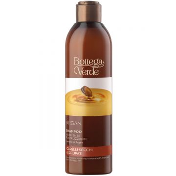 Sampon hranitor si revitalizant cu ulei de argan, 250ml, Bottega Verde