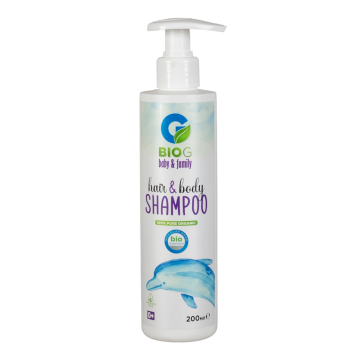 Sampon si gel de dus organic BABY, 200 ml, BIO G