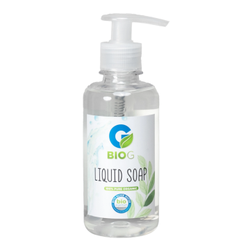 Sapun lichid organic cu apa cu argint BABY, 250 ml, BIO G