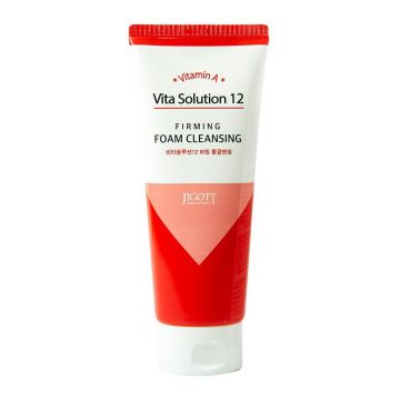 Spuma de curatare Vita Solution 12 Firming, 180ml, Jigott