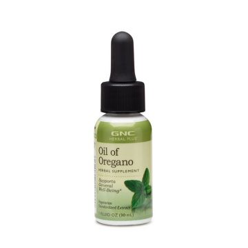 Ulei de Oregano 60 mg Herbal Plus 30 ml GNC