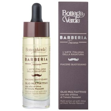 Ulei multifunctional pentru ten si barba Barberia Toscana, 30ml, Bottega Verde