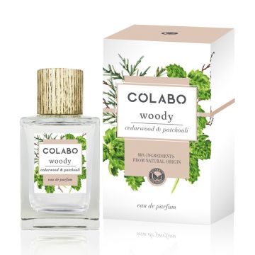 Apa de parfum Woody Cedarwood & Patchouly, 100ml, Colabo