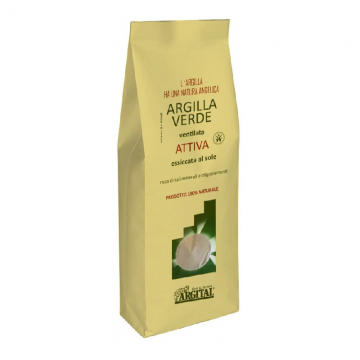 Argila verde activa ventilata Argital, 500g, Pronat