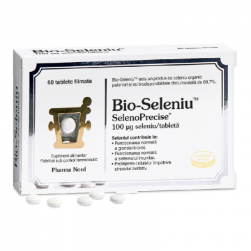 Bio-Seleniu SelenoPrecise, 60 tablete, Pharma Nord