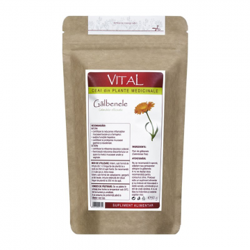 Ceai VITAL Galbenele, 50g, Plantavorel