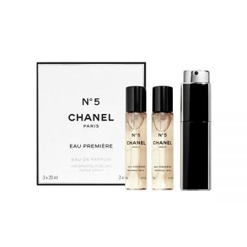 Chanel No 5 Eau Premiere, Twist & Spray, Femei, 3 x 20 ml