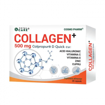 Collagen, 500 mg, 30 capsule, Cosmo Pharm