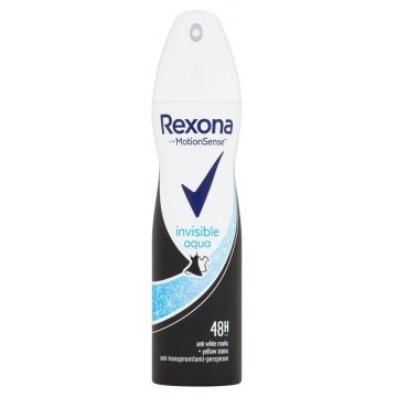 Deodorant spray Invisible Aqua, 150ml, Rexona