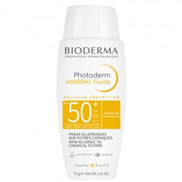 Fluid mineral cu SPF50+ Bioderma Photoderm, 75g