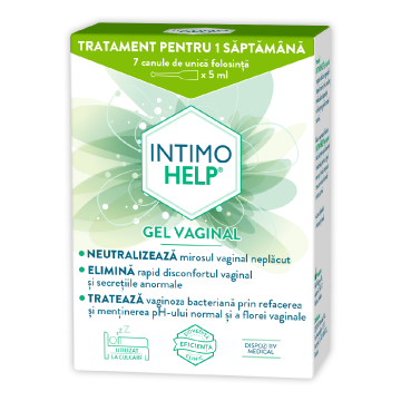 Intimohelp® gel vaginal, 7 canule* 5 ml, Zdrovit