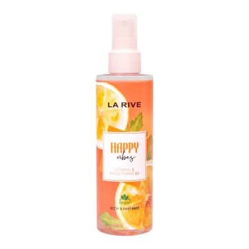 Lotiune parfumata pentru ingrijirea corpului si a parului Happy Vibes, 200ml, La Rive