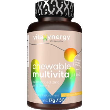 Multivitamine masticabile pentru copii, 30 tablete, Vitaxynergy