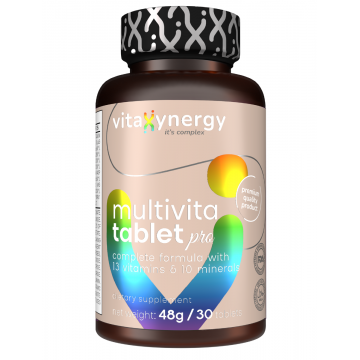 Multivitamine masticabile pentru copii, 30 tablete, Vitaxynergy